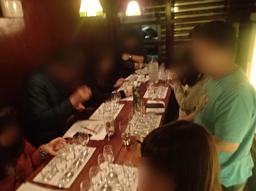 台灣清酒檢證會第四彈-加熱の清酒 第四彈檢證會的品飲現場